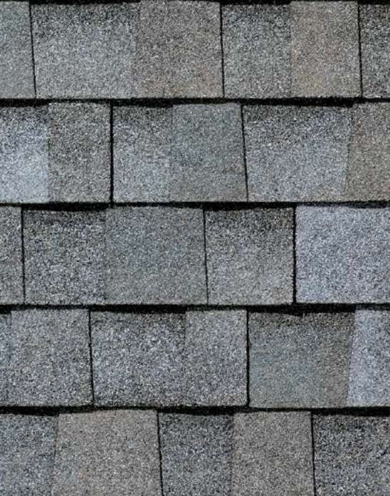 Olde English Pewter color roof shingles