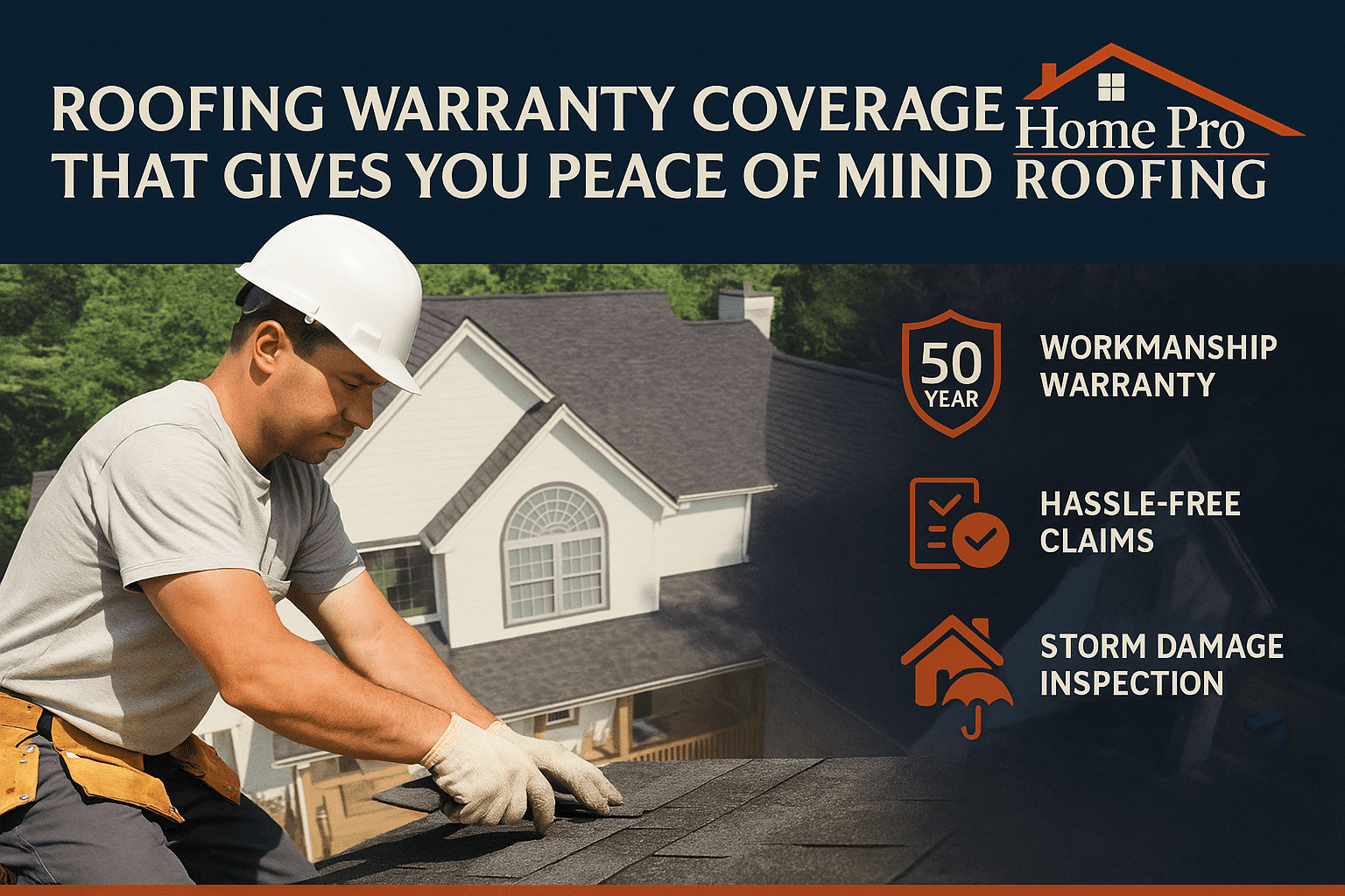 roofing warranty by home pro roofing